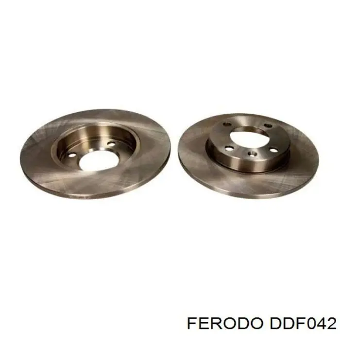 Гальмівні диски передні DDF042 Ferodo