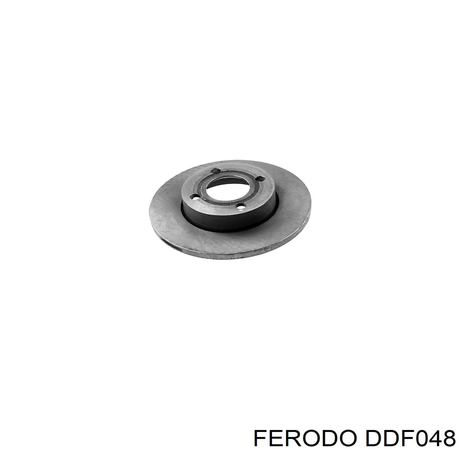 DDF048 Ferodo диск гальмівний передній