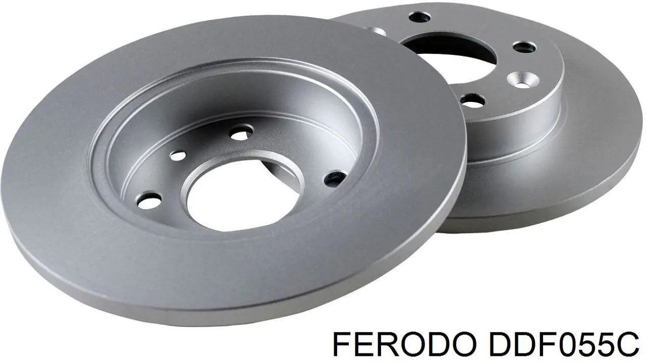 Диск гальмівний передній Ferodo DDF055C
