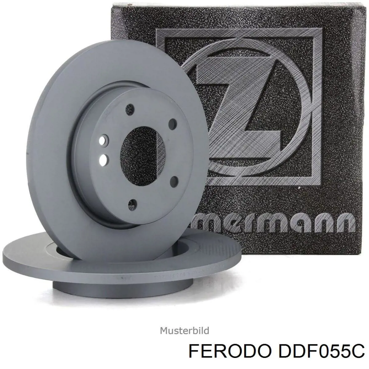 Диск переднього гальма Ferodo DDF055C ціна, від 23.90 USD
