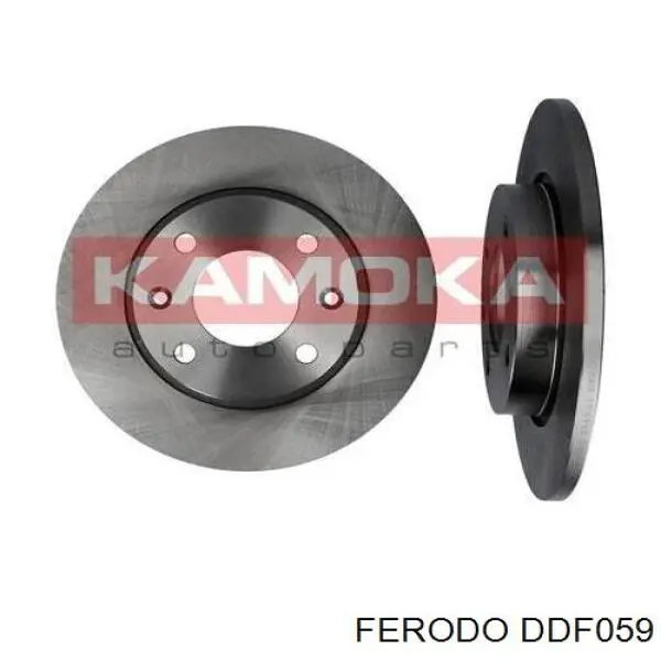 DDF059 Ferodo диск гальмівний передній