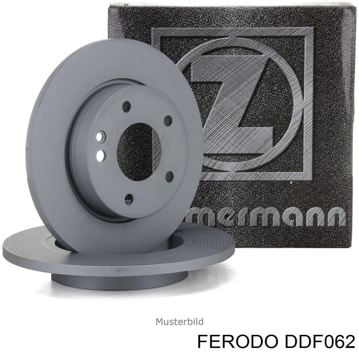 DDF062 Ferodo Гальмо дискове переднє