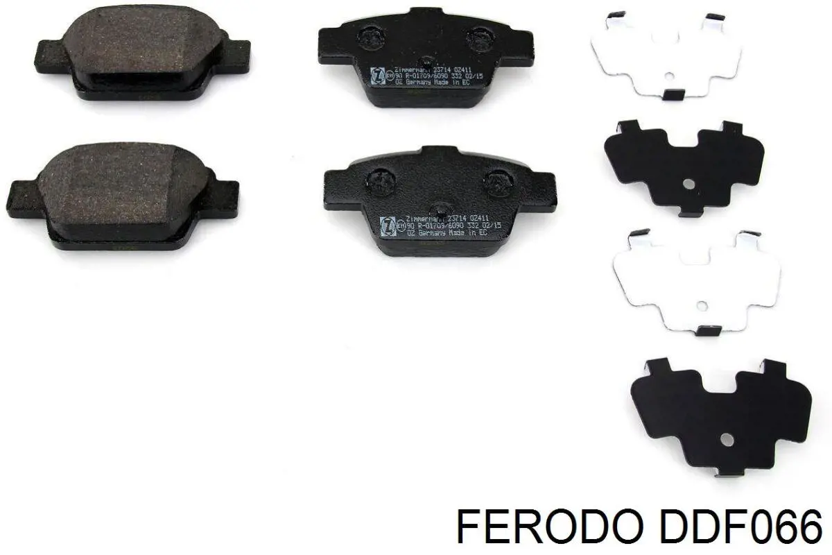 Гальмівні диски DDF066 Ferodo