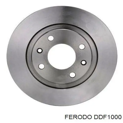 Купити DDF1000 Ferodo Ротор гальмівний
