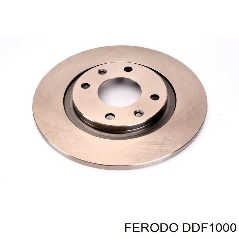 DDF1000 Ferodo диск гальмівний передній