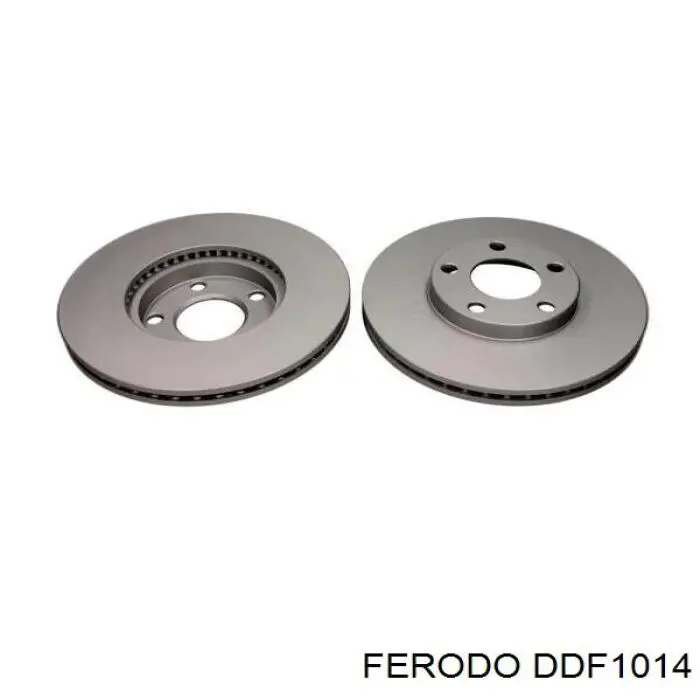 Купити DDF1014 Ferodo Ротор гальмівний