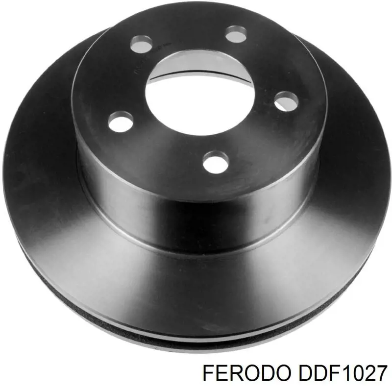 DDF1027 Ferodo диск гальмівний передній