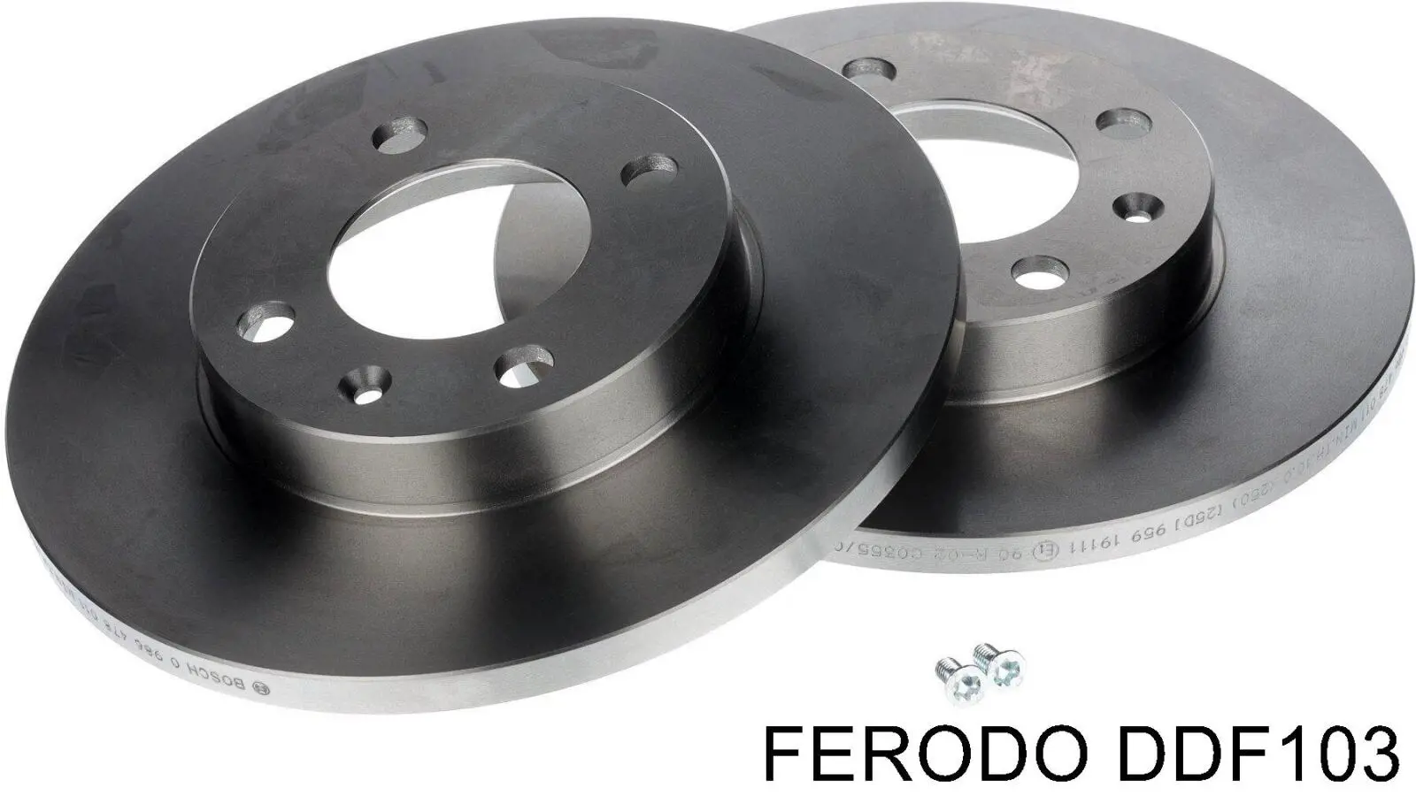 Купити DDF103 Ferodo Ротор гальмівний