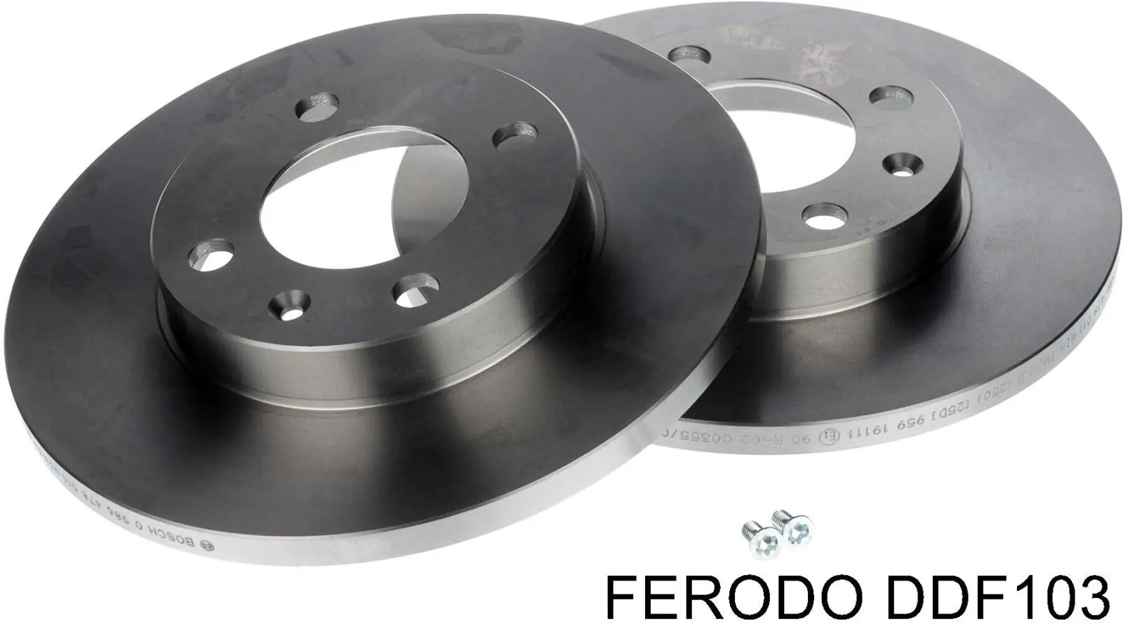 Диск переднього гальма Ferodo DDF103 ціна, від 19.98 USD