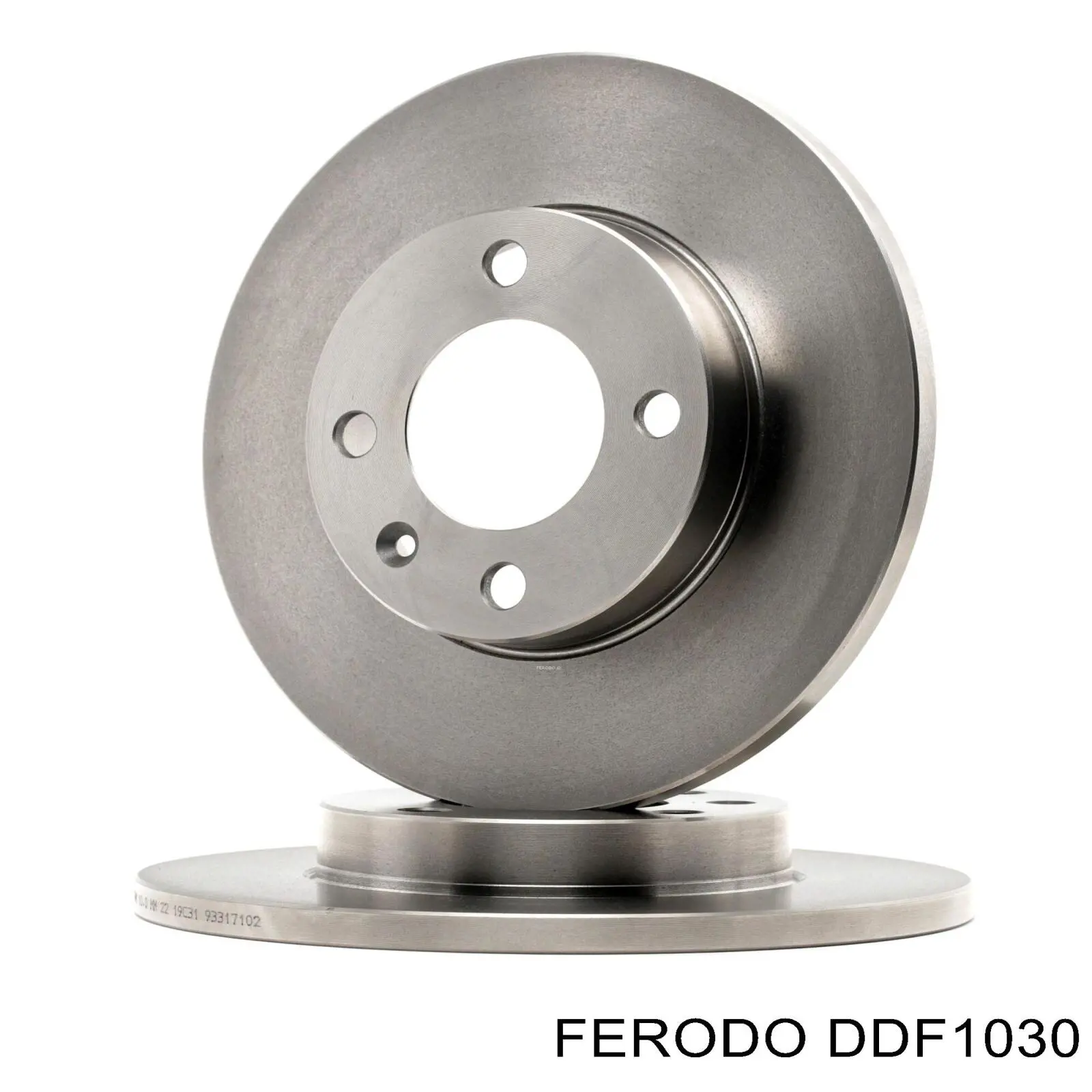 DDF1030 Ferodo Гальмо дискове переднє