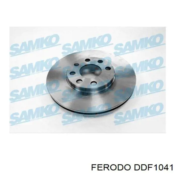 Диск переднього гальма Ferodo DDF1041 ціна, від 29.09 USD