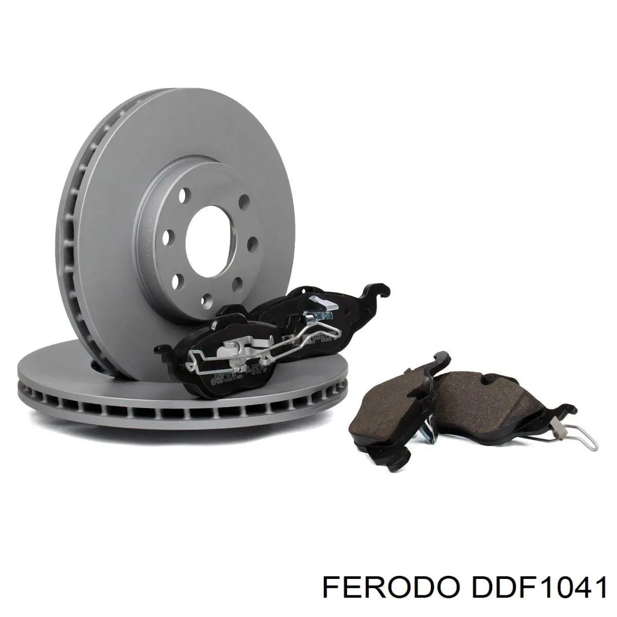 Диск гальмівний передній Ferodo DDF1041