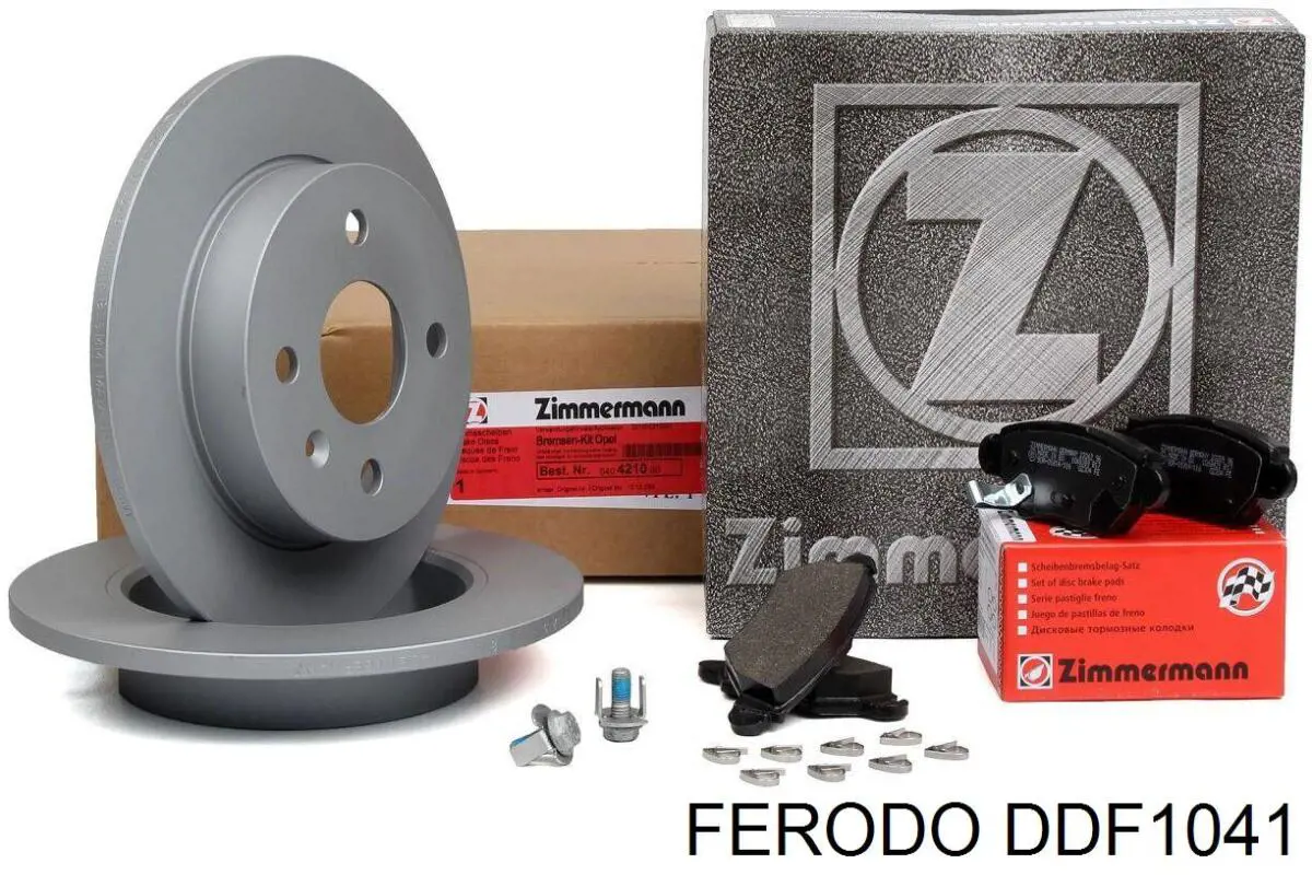 Купити DDF1041 Ferodo Ротор гальмівний
