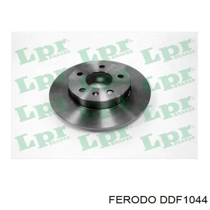 Гальмівні диски DDF1044 Ferodo