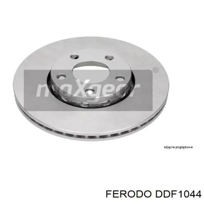 Диск гальмівний задній Ferodo DDF1044