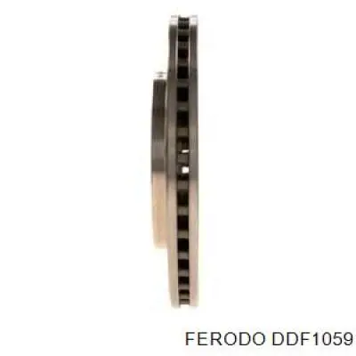 Гальмівні диски передні DDF1059 Ferodo