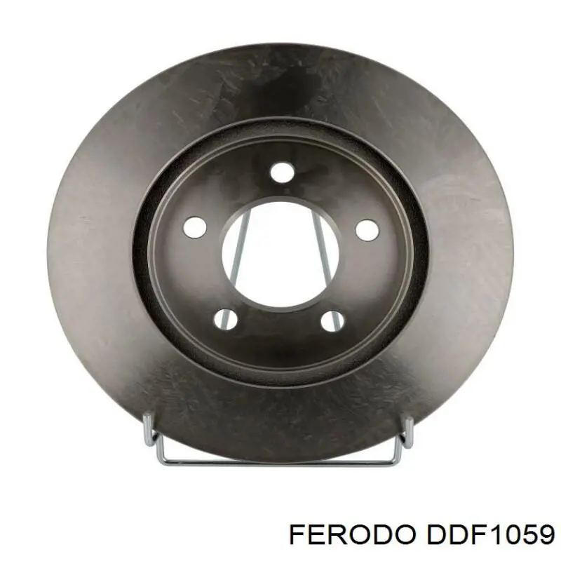 DDF1059 Ferodo диск гальмівний передній