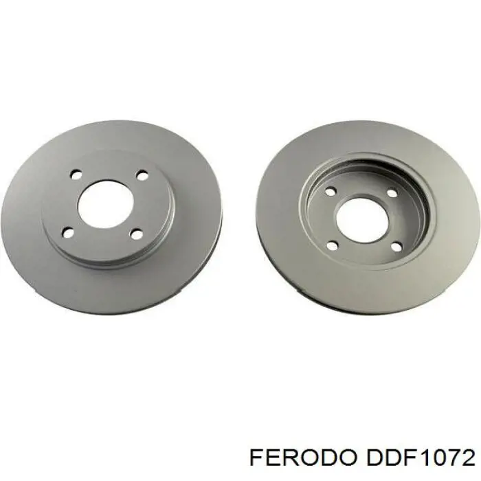 Гальмівні диски передні DDF1072 Ferodo