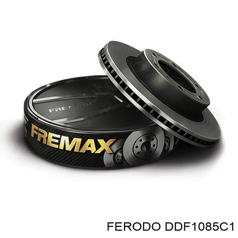 Диск гальмівний передній Ferodo DDF1085C1