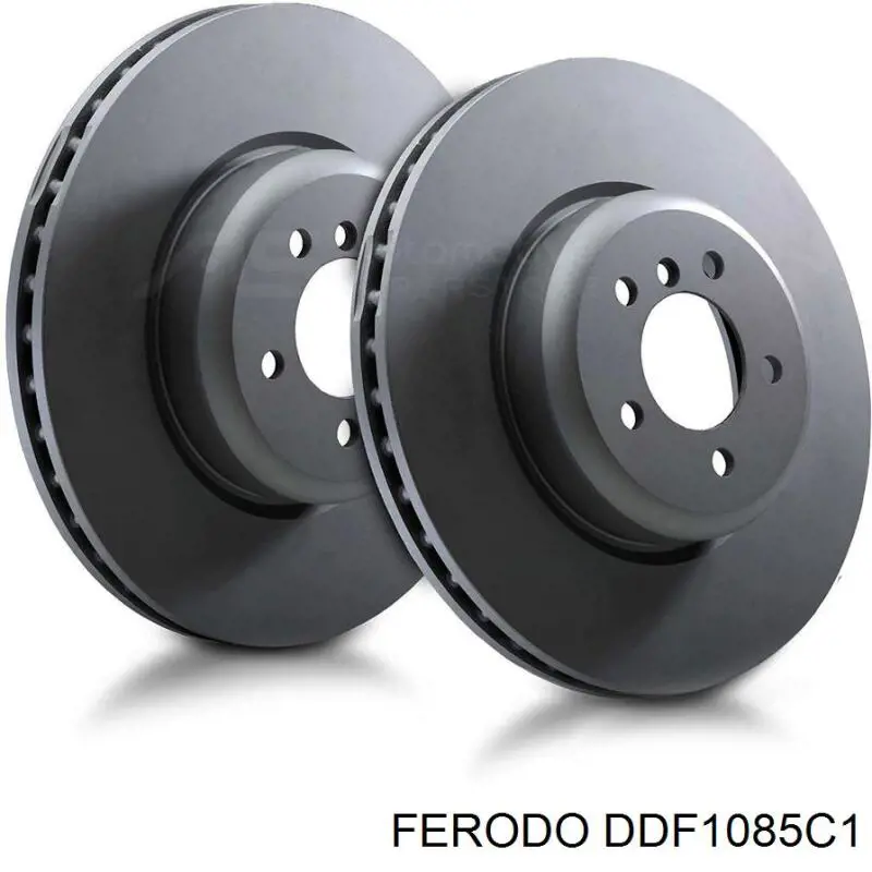 DDF1085C1 Ferodo Гальмо дискове переднє