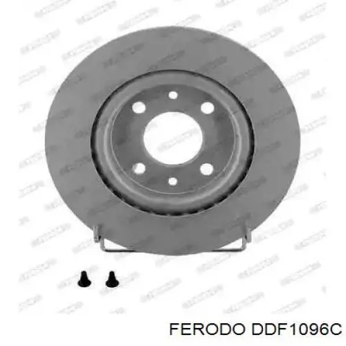 Купити DDF1096C Ferodo Ротор гальмівний