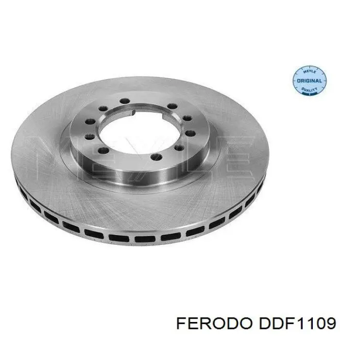 Диск гальмівний передній DDF1109 Ferodo