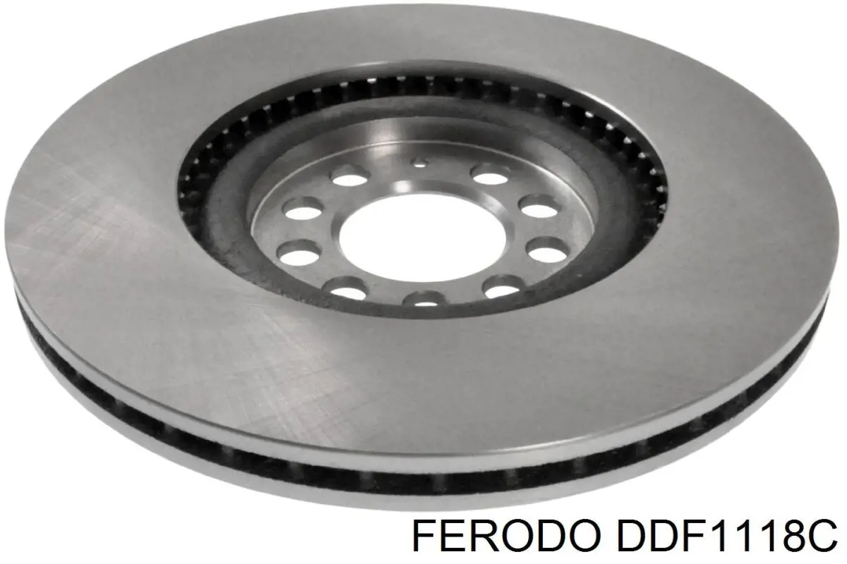 Диск гальмівний передній DDF1118C Ferodo