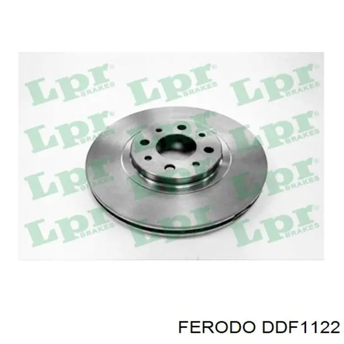 Гальмівні диски передні DDF1122 Ferodo