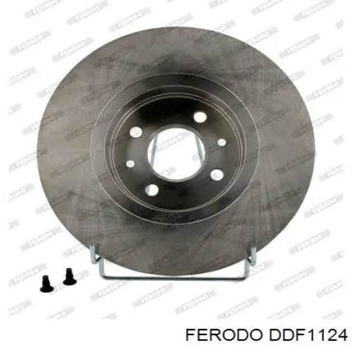 DDF1124 Ferodo Гальмо дискове переднє