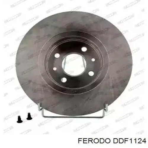 DDF1124 Ferodo диск гальмівний передній