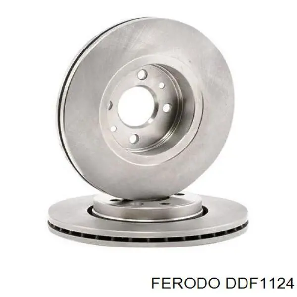 Диск переднього гальма Ferodo DDF1124 ціна, від 40.85 USD