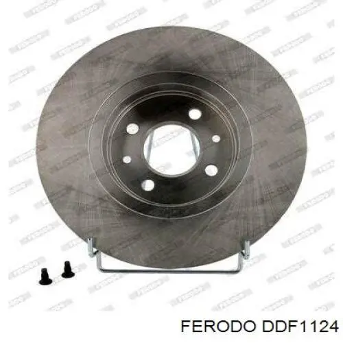 Купити DDF1124 Ferodo Ротор гальмівний