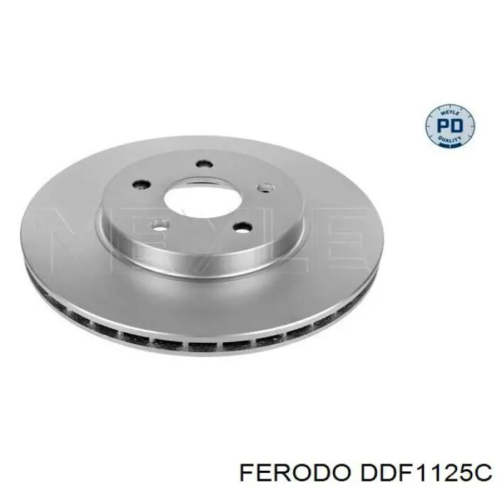 Диск переднього гальма Ferodo DDF1125C ціна, від 45.38 USD