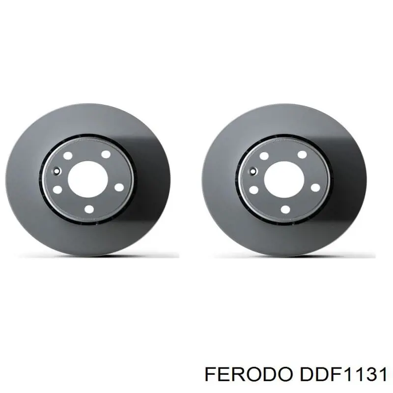 DDF1131 Ferodo диск гальмівний передній