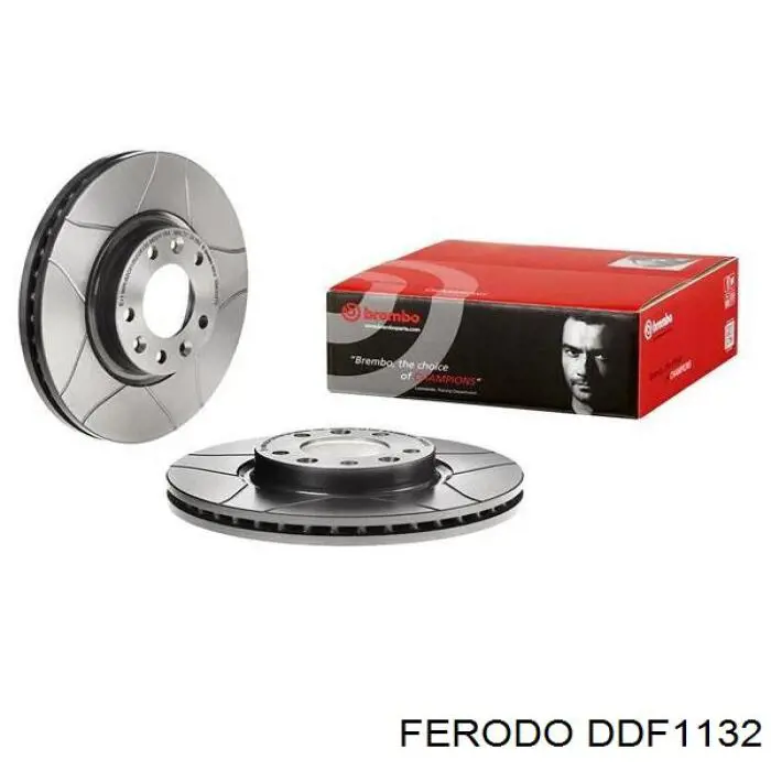 DDF1132 Ferodo Гальмо дискове переднє