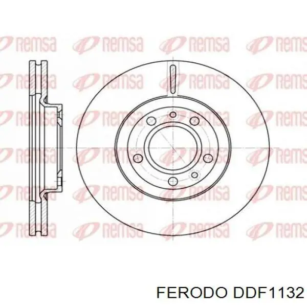 Купити DDF1132 Ferodo Ротор гальмівний