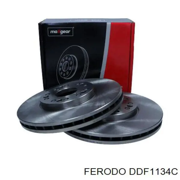 Диск переднього гальма Ferodo DDF1134C ціна, від 70.69 USD