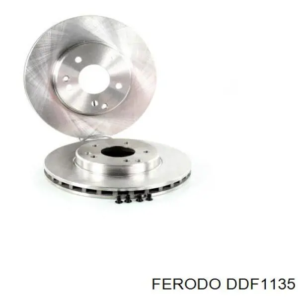 DDF1135 Ferodo диск гальмівний передній