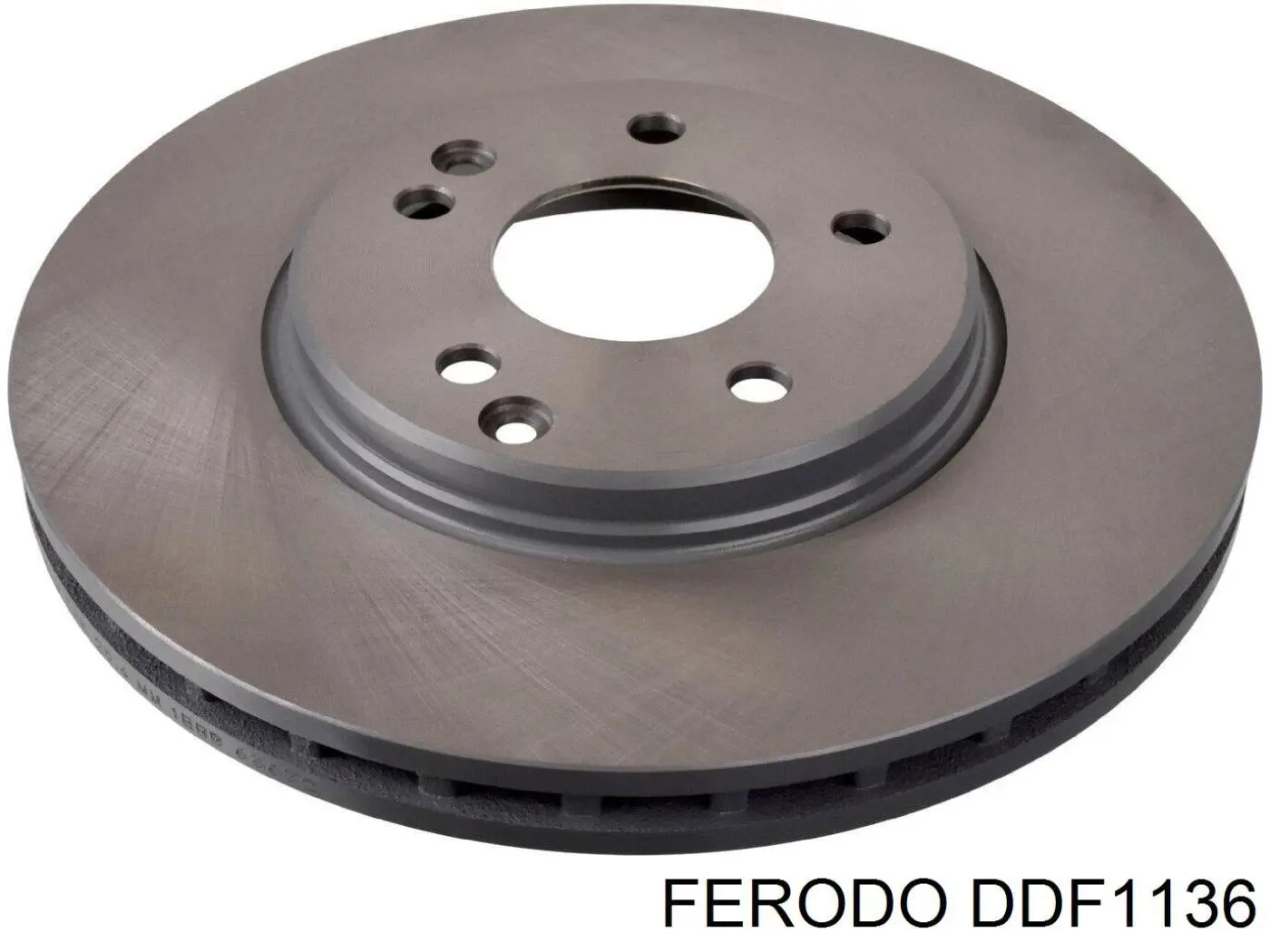 DDF1136 Ferodo диск гальмівний передній