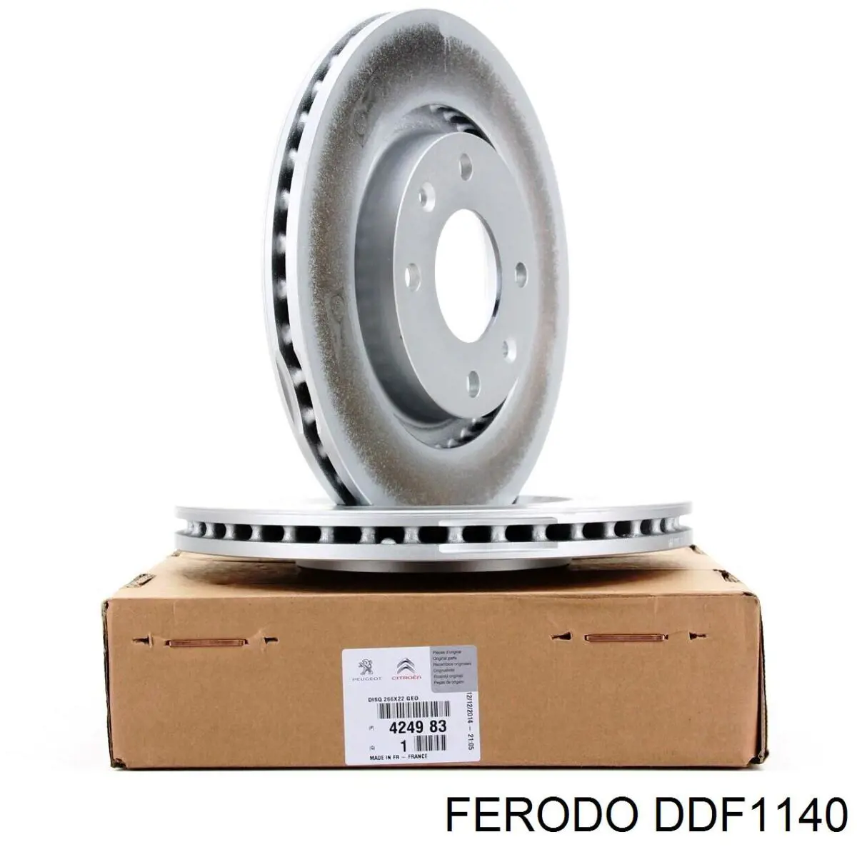 Купити DDF1140 Ferodo Ротор гальмівний