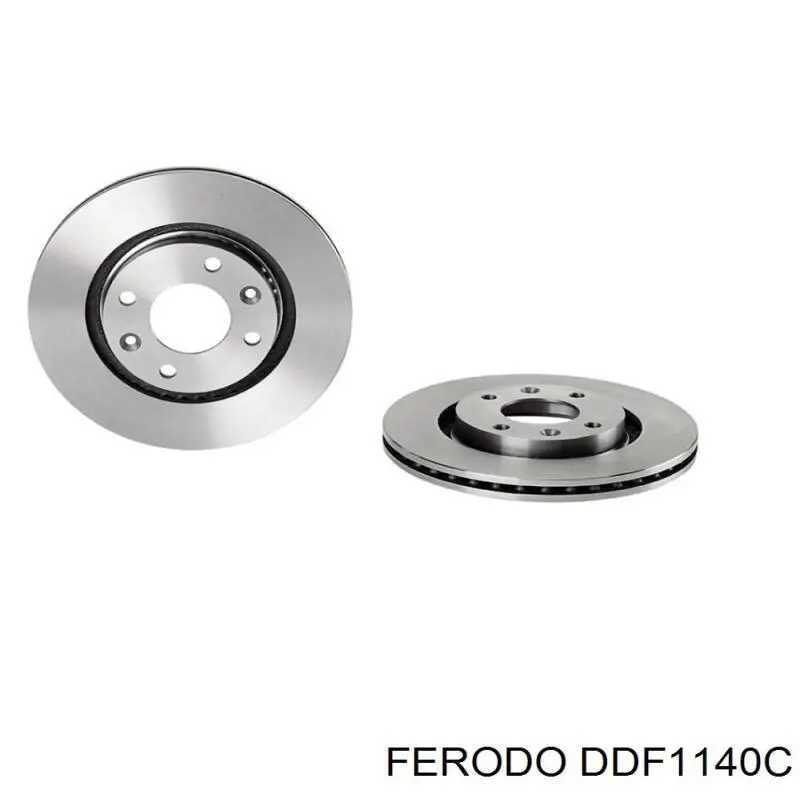Купити DDF1140C Ferodo Ротор гальмівний