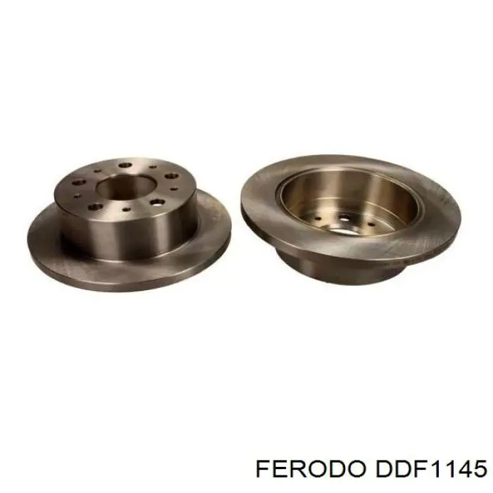 Гальмівні диски DDF1145 Ferodo