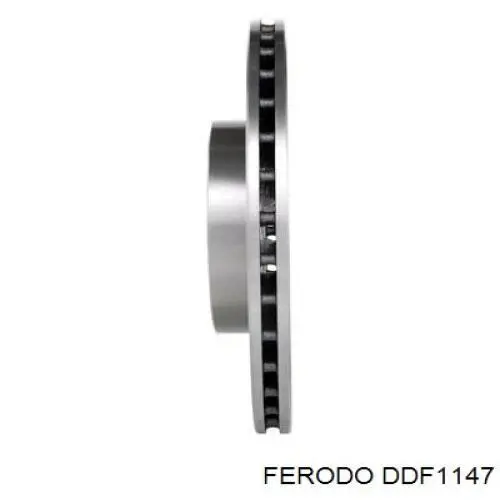 Диск гальмівний передній DDF1147 Ferodo