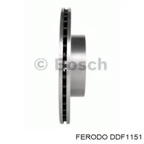 Гальмівні диски передні DDF1151 Ferodo