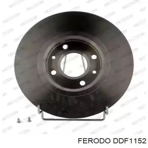 DDF1152 Ferodo диск гальмівний передній