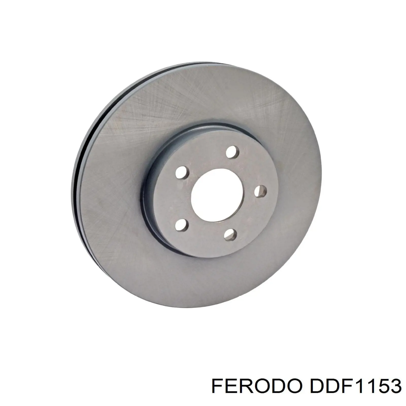 DDF1153 Ferodo диск гальмівний передній