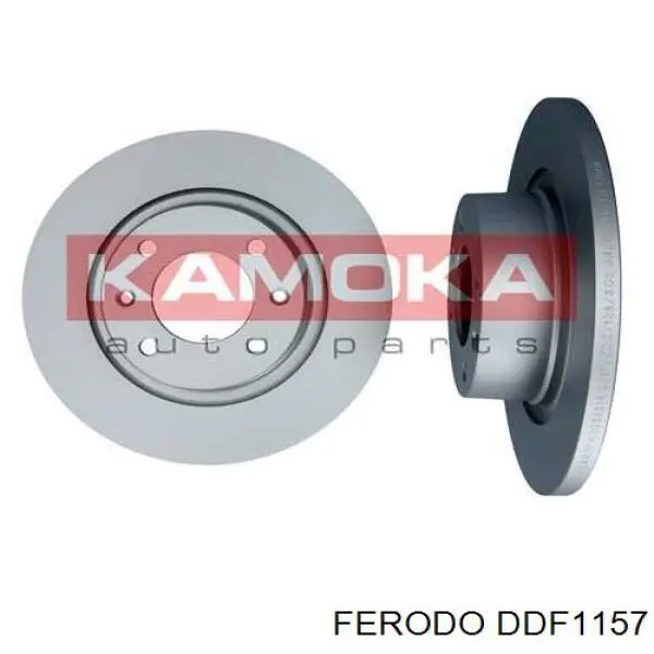 Гальмівні диски DDF1157 Ferodo