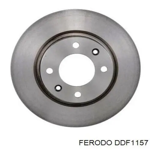 Диск гальмівний задній Ferodo DDF1157