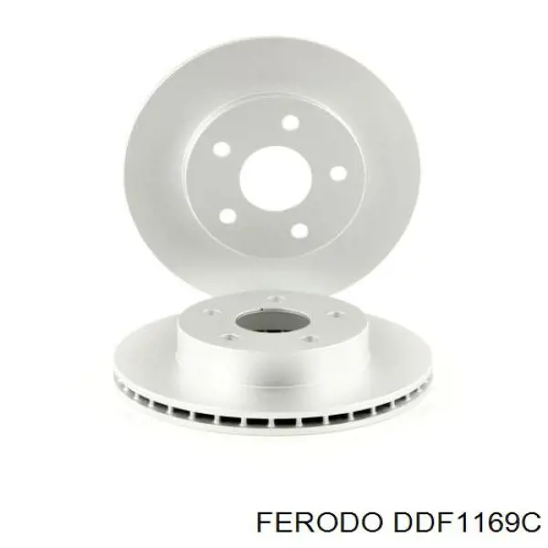 DDF1169C Ferodo Гальмо дискове переднє