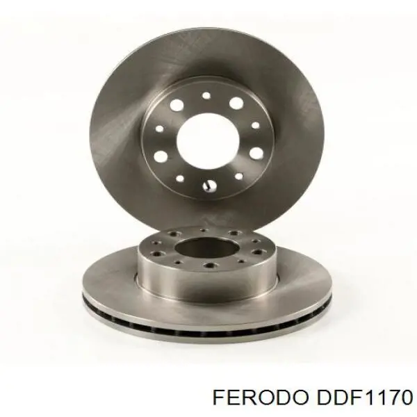 DDF1170 Ferodo диск гальмівний передній